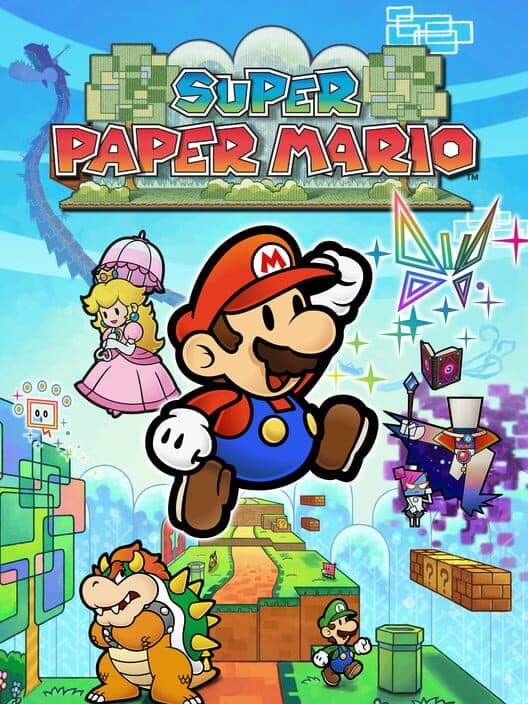 Обложка Super Paper Mario