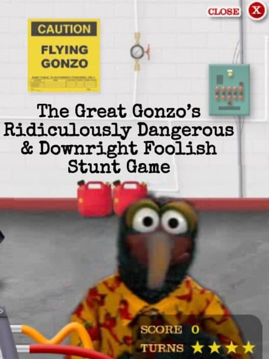 Обложка The Great Gonzo’s Ridiculously Dangerous & Downright Foolish Stunt Game