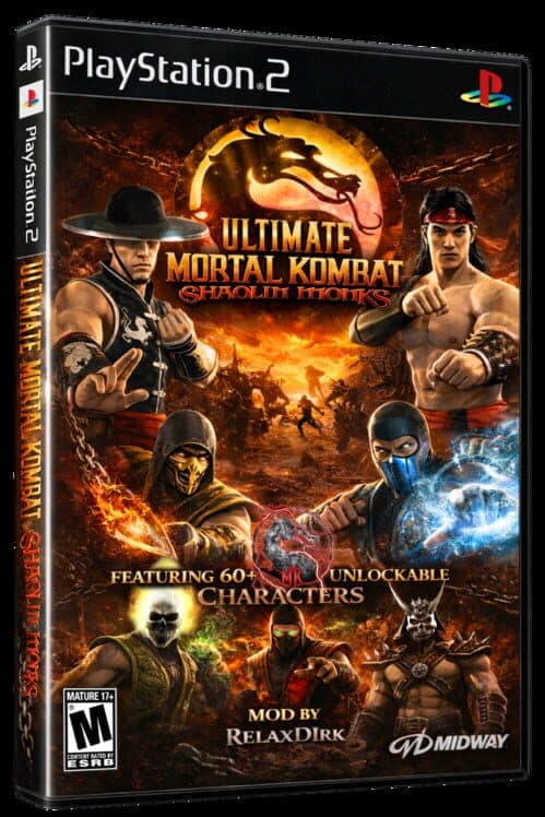 Обложка Ultimate Mortal Kombat Shaolin Monks