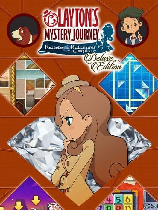 Обложка Layton's Mystery Journey: Katrielle and the Millionaires' Conspiracy - Deluxe Edition
