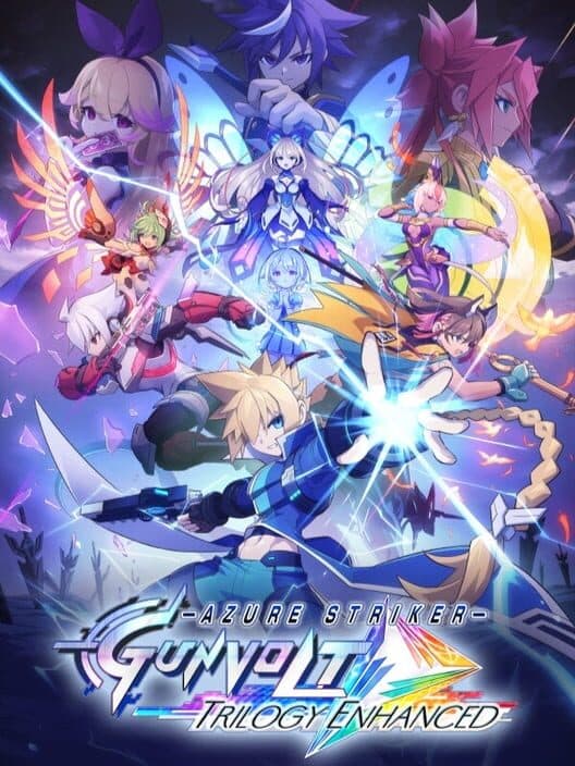 Обложка Azure Striker Gunvolt Trilogy Enhanced