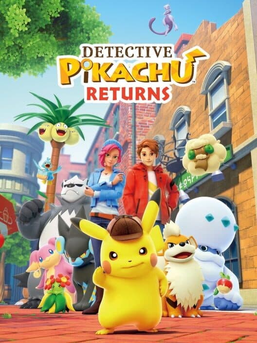 Обложка Detective Pikachu Returns