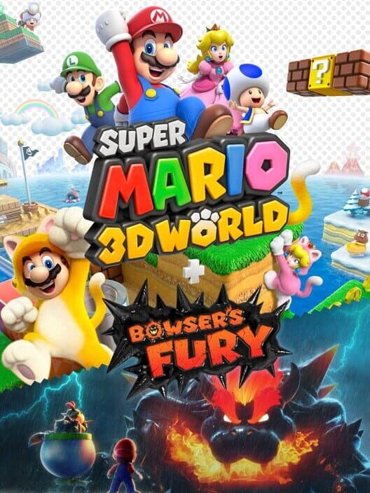 Обложка Super Mario 3D World + Bowser's Fury