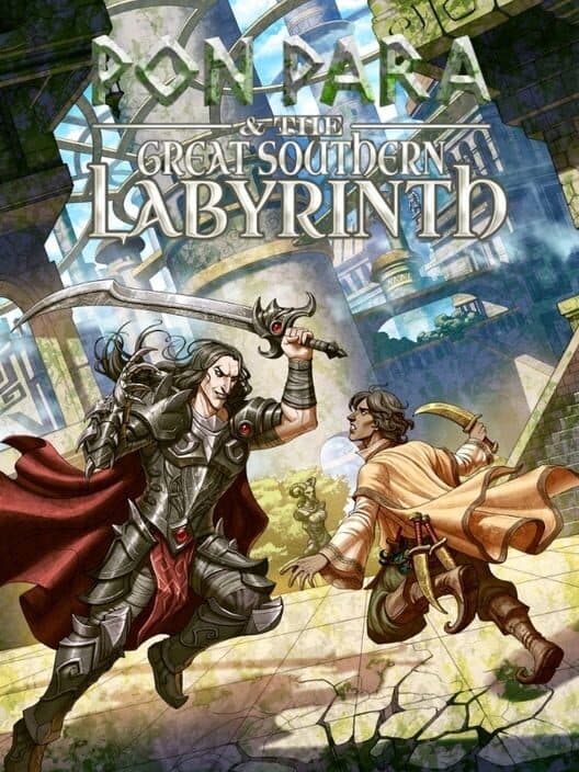 Обложка Pon Para and the Great Southern Labyrinth
