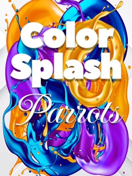 Обложка Color Splash: Parrots