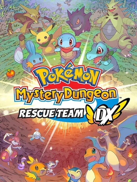 Обложка Pokémon Mystery Dungeon: Rescue Team DX