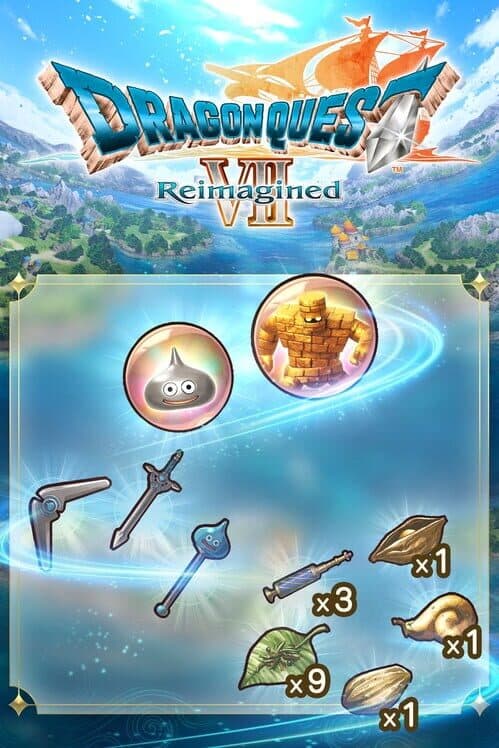 Обложка Dragon Quest VII Reimagined: Jam-Packed Swag Bag