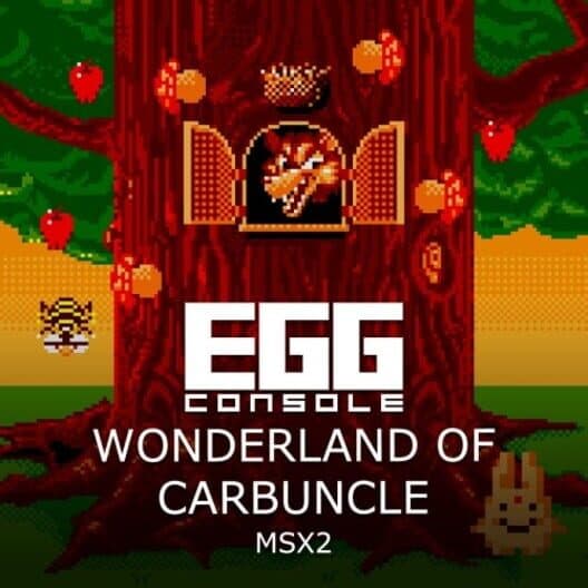 Обложка Eggconsole Wonderland of Carbuncle MSX2