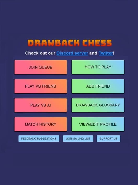 Обложка Drawback Chess