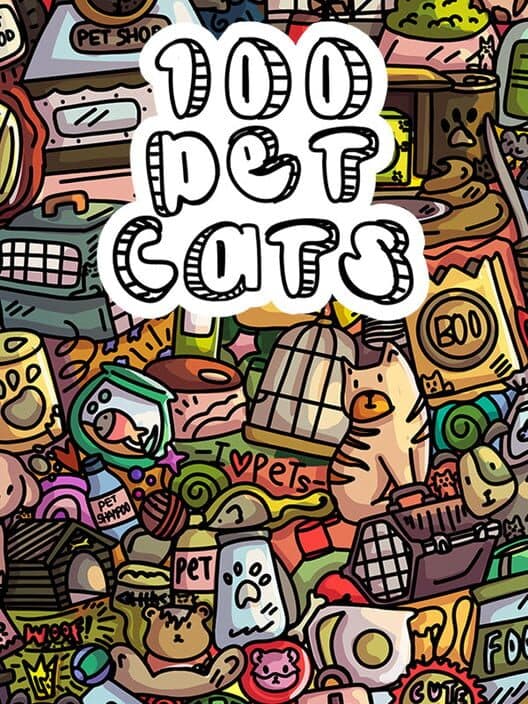 Обложка 100 Pet Cats