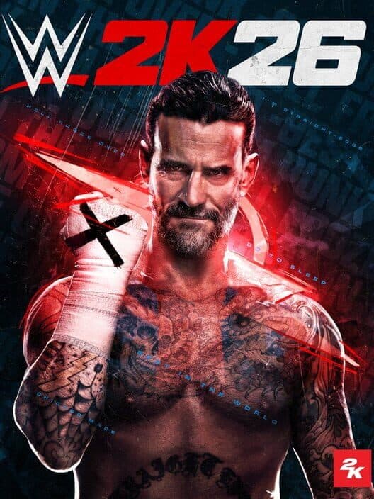 Обложка WWE 2K26