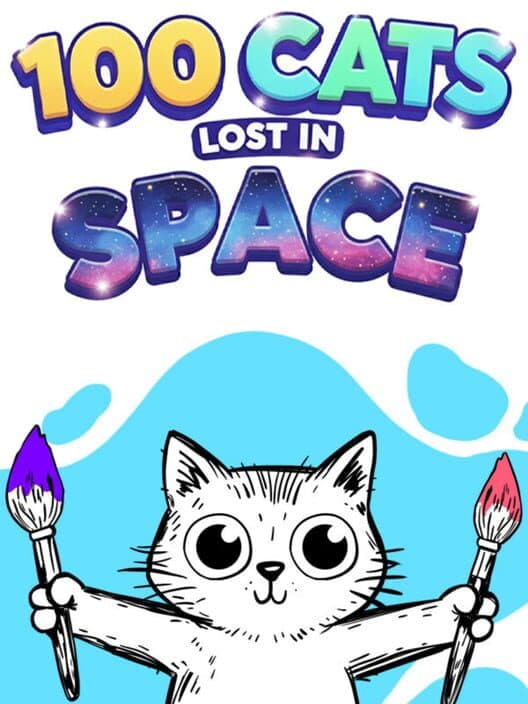 Обложка 100 Cats Lost in Space Find & Color