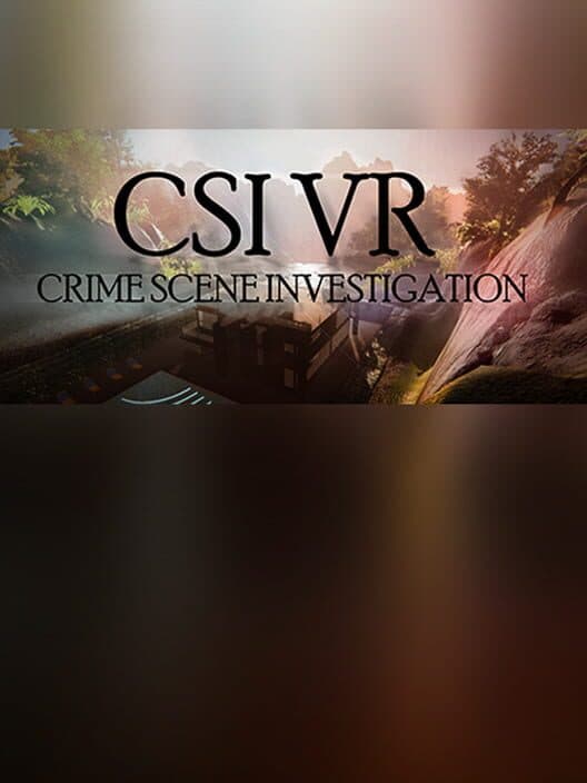 Обложка CSI VR Crime Scene Investigation