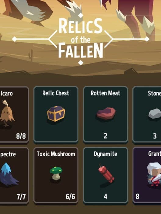 Обложка Relics of the Fallen