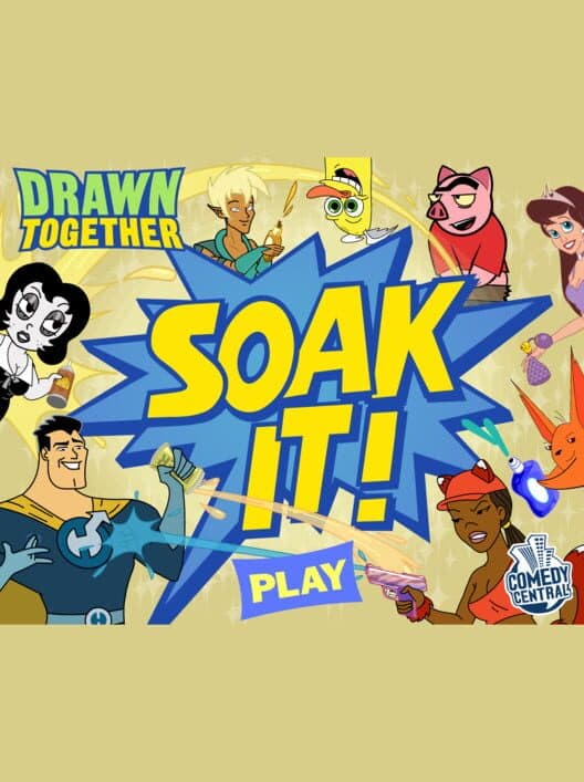 Обложка Drawn Together: Soak It!