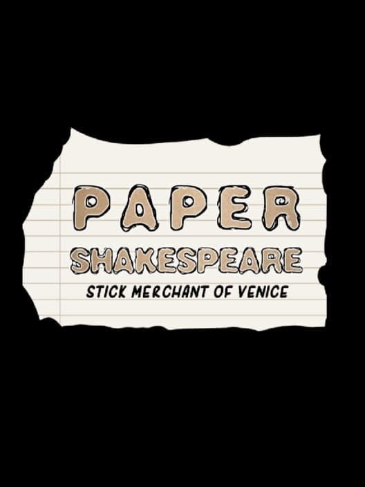 Обложка Paper Shakespeare: Stick Merchant of Venice