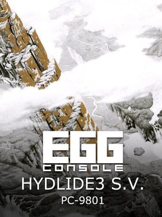Обложка Eggconsole: Hydlide 3 S.V. - PC-9801