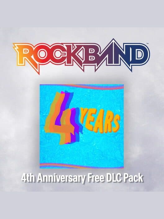 Обложка Rock Band 4: 4th Anniversary Free DLC Pack