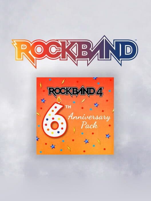 Обложка Rock Band 4: 6th Anniversary Free DLC Pack