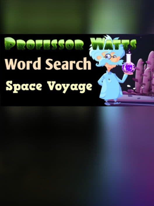Обложка Professor Watts Word Search: Space Voyage