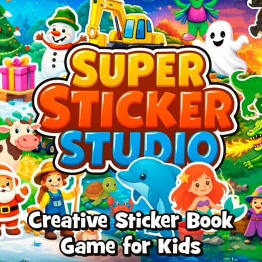 Обложка Super Sticker Studio: Creative Sticker Book Game for Kids