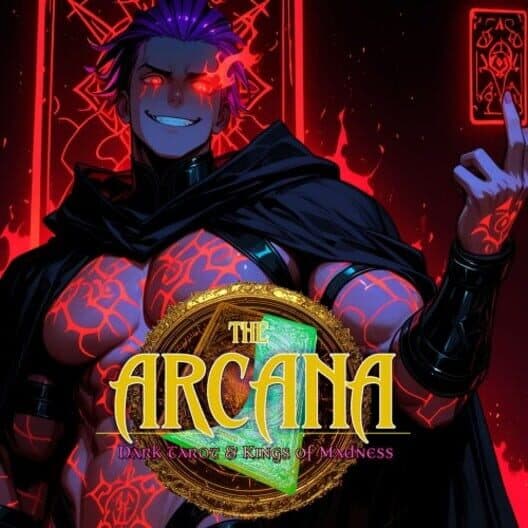 Обложка The Arcana: Dark Tarot & Kings of Madness