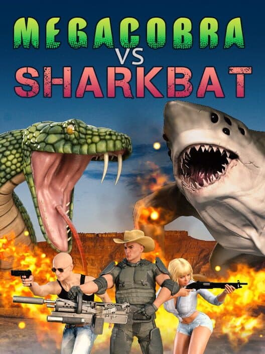 Обложка Megacobra vs. Sharkbat