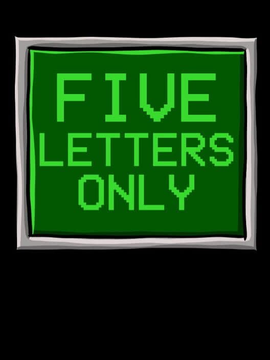 Обложка Five Letters Only