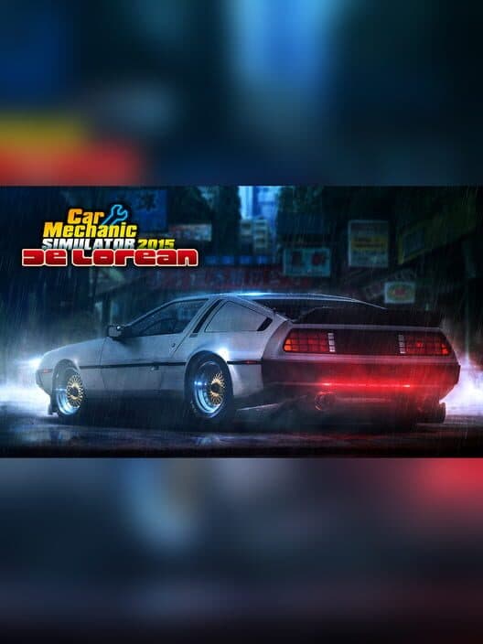 Обложка Car Mechanic Simulator 2015: DeLorean