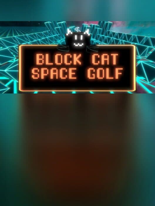 Обложка Block Cat Space Golf