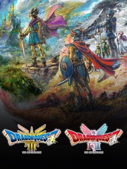 Обложка Dragon Quest HD-2D Erdrick Trilogy Collection