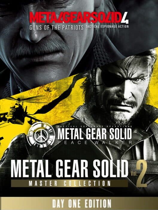 Обложка Metal Gear Solid Master Collection: Volume 2 - Day One Edition