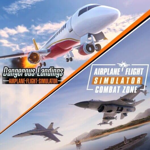 Обложка Airplane Flight Simulator Bundle: Combat Zone & Dangerous Landings