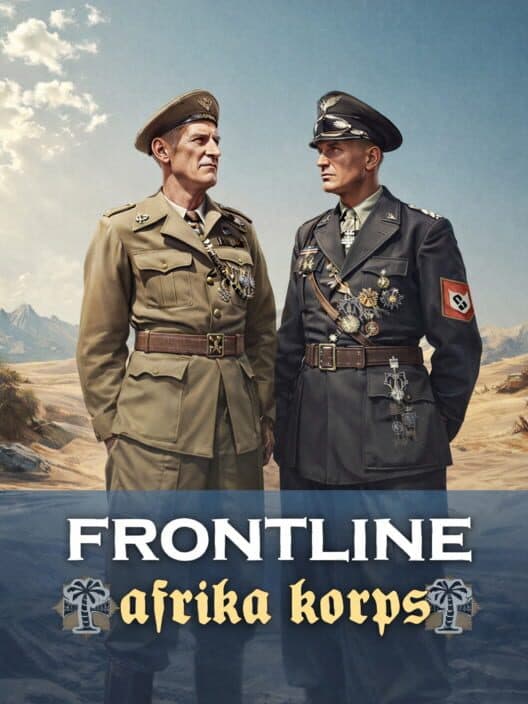 Обложка Frontline: Afrika Korps