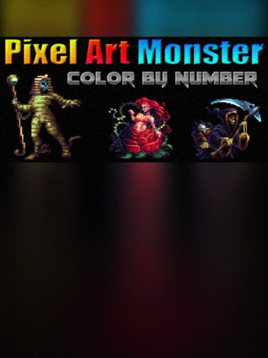 Обложка Pixel Art Monster: Color by Number