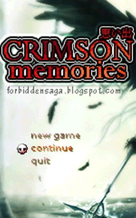 Обложка Crimson Memories