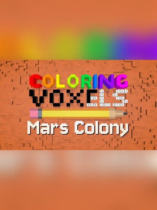 Обложка Coloring Voxels: Mars Colony Pack