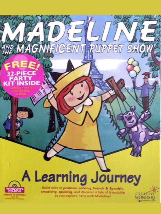 Обложка Madeline and the Magnificent Puppet Show: A Learning Journey