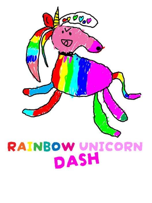 Обложка Rainbow Unicorn Dash