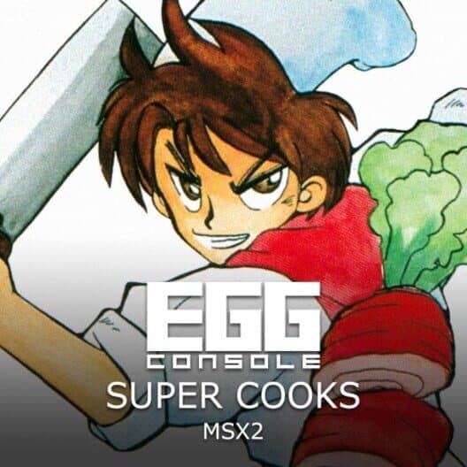 Обложка Eggconsole Super Cooks MSX2