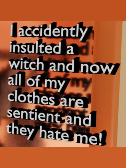 Обложка I Accidently Insulted a Witch and Now All of My Clothes Are Sentient and They Hate Me!
