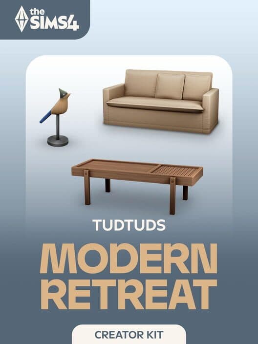Обложка The Sims 4: Modern Retreat Kit