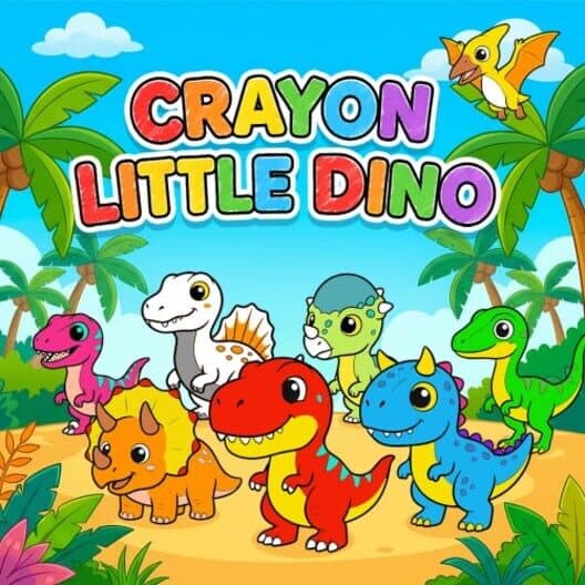 Обложка Crayon Little Dino
