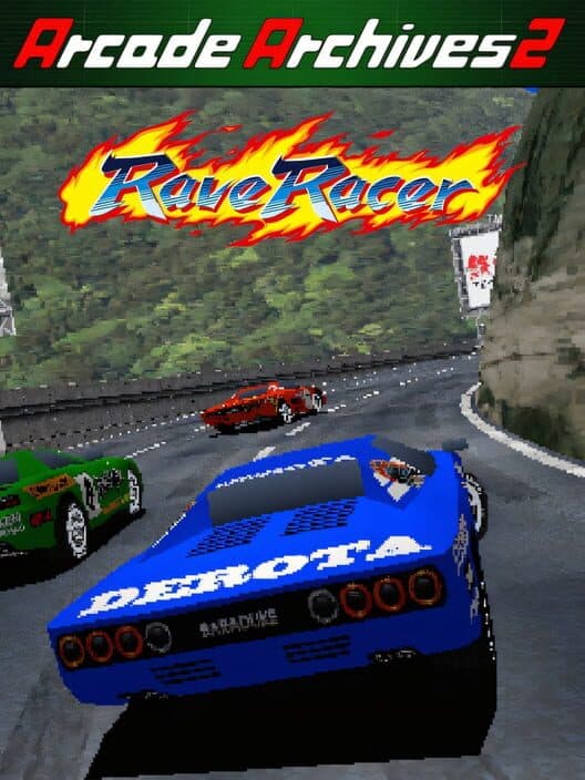Обложка Arcade Archives 2: Rave Racer