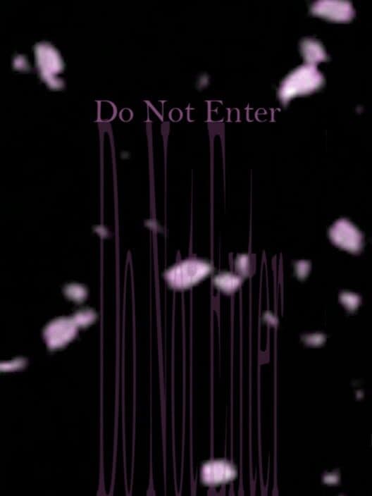 Обложка Do Not Enter