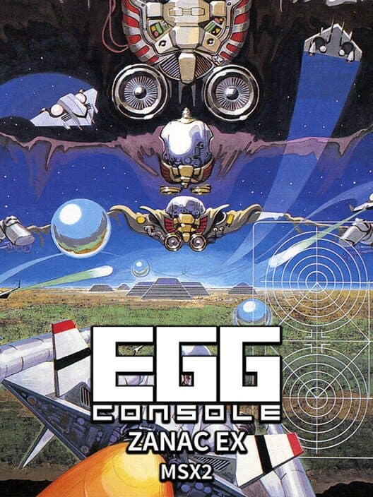Обложка Eggconsole Zanac EX MSX2