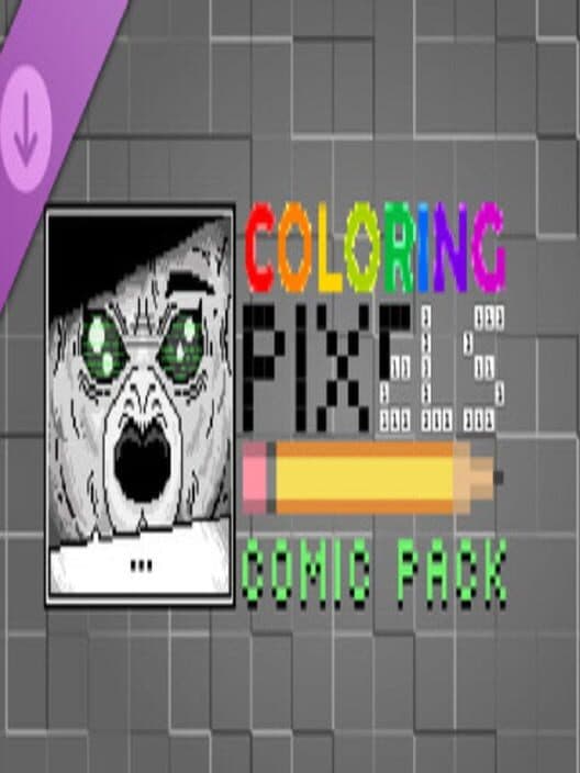 Обложка Coloring Pixels: Comic Pack