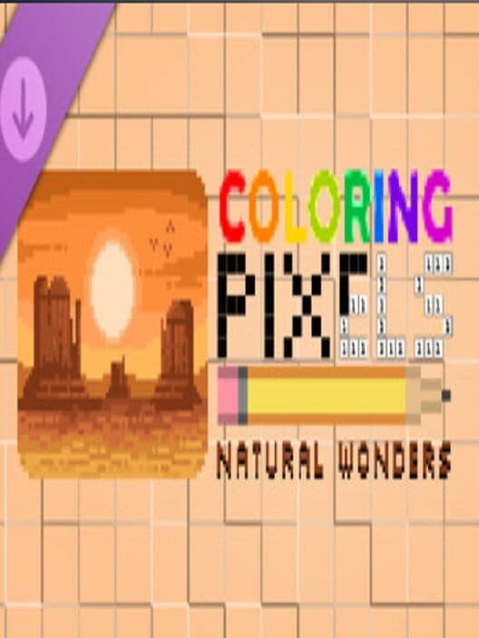 Обложка Coloring Pixels: Natural Wonders