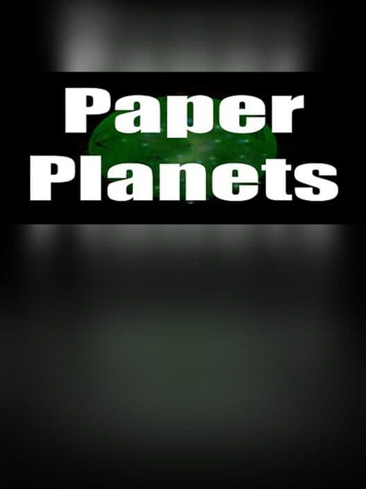Обложка PaperPlanets
