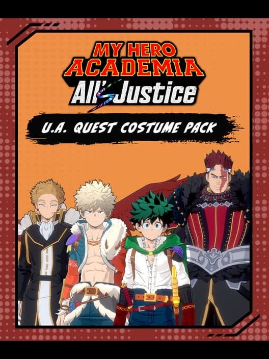 Обложка My Hero Academia All's Justice: U.A. Quest Costume Pack